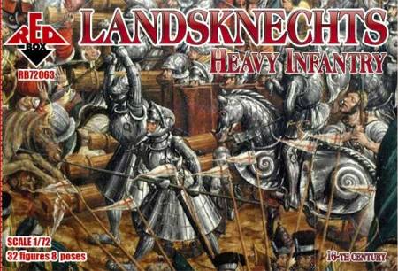 Landsknechts Heavy Infantry XVI Century